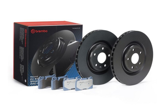 KIT SKIVPLAKETTER VE KT 08 007 Brembo