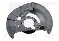 Täckplåt, bromsskiva