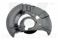 Täckplåt, bromsskiva