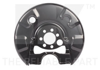 Täckplåt, bromsskiva