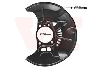 Täckplåt, bromsskiva