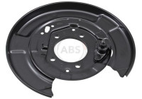 Täckplåt, bromsskiva