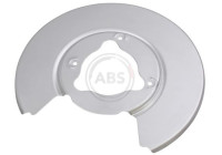 Täckplåt, bromsskiva