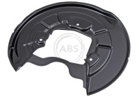 Täckplåt, bromsskiva