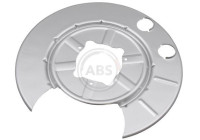 Täckplåt, bromsskiva