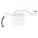 Bromsslang 33020 FEBI, miniatyr 2