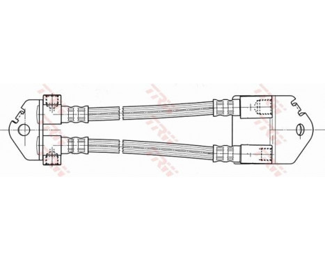 Bromsslang PHA500 TRW, bild 2