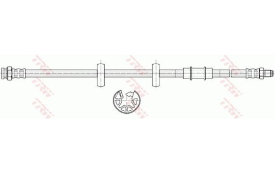 Bromsslang PHB227 TRW, bild 2