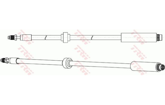 Bromsslang PHB241 TRW, bild 2