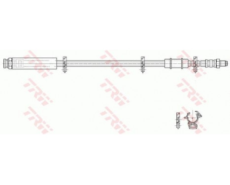 Bromsslang PHB292 TRW, bild 2