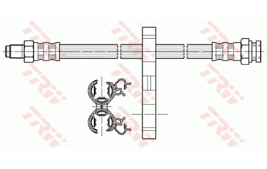 Bromsslang PHB306 TRW, bild 2
