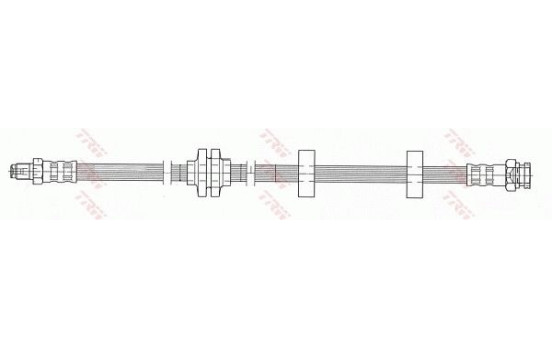 Bromsslang PHB409 TRW, bild 2