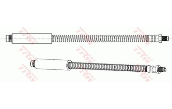 Bromsslang PHB411 TRW, bild 2