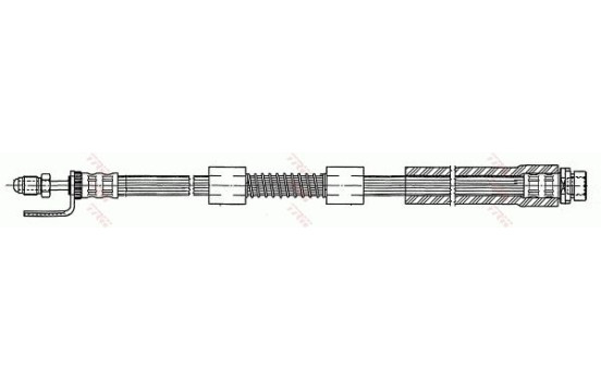 Bromsslang PHB507 TRW, bild 2