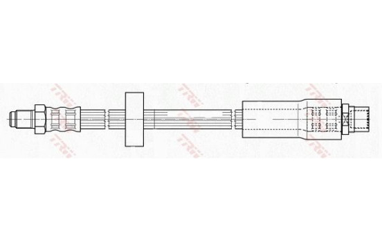 Bromsslang PHB601 TRW, bild 2