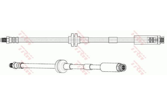 Bromsslang PHB628 TRW, bild 2