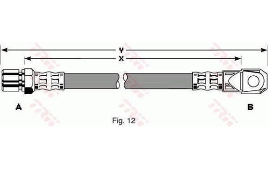 Bromsslang PHD108 TRW