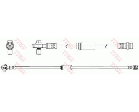 Bromsslang PHD1163 TRW, bild 2