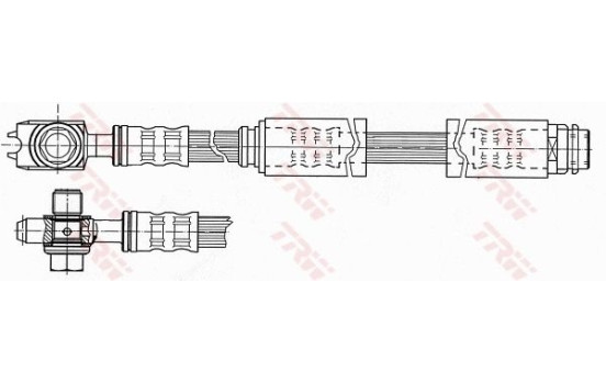 Bromsslang PHD946 TRW, bild 2