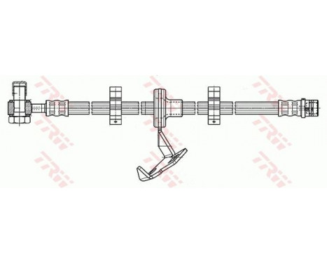 Bromsslang PHD965 TRW, bild 2