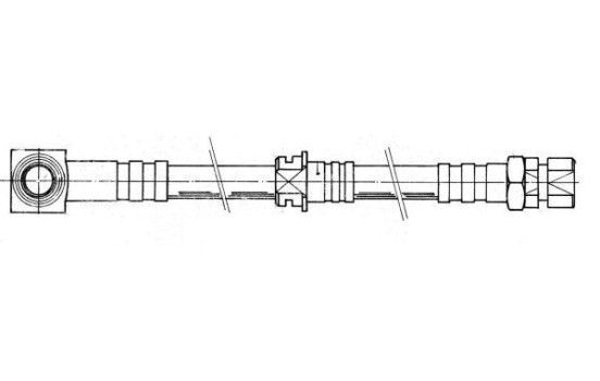 Bromsslang SL 3493 ABS, bild 2