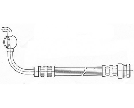 Bromsslang SL 3764 ABS