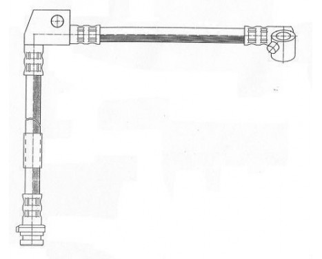 Bromsslang SL 3823 ABS, bild 2