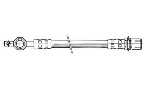 Bromsslang SL 4044 ABS, bild 2