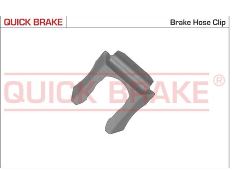 Hållare, bromsslang