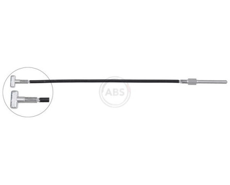 Dra vajer, parkeringsbroms K12301 ABS