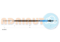 Dra vajer, parkeringsbroms