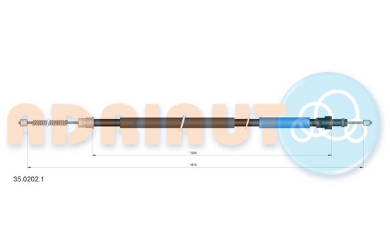 Dra vajer, parkeringsbroms