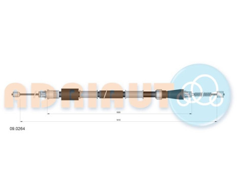 Dra vajer, parkeringsbroms