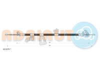 Dra vajer, parkeringsbroms