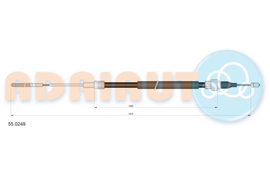 Dra vajer, parkeringsbroms