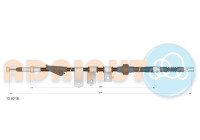 Dra vajer, parkeringsbroms