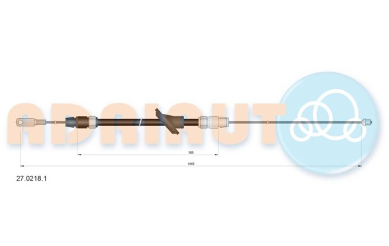 Dra vajer, parkeringsbroms