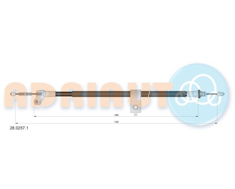 Dra vajer, parkeringsbroms