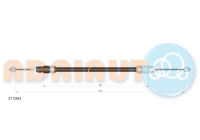 Dra vajer, parkeringsbroms