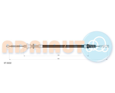 Dra vajer, parkeringsbroms