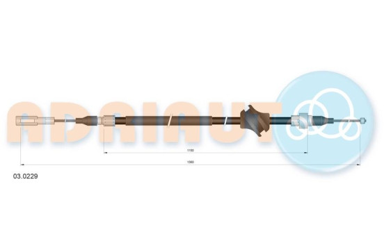 Dra vajer, parkeringsbroms