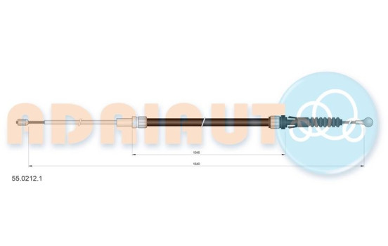 Dra vajer, parkeringsbroms