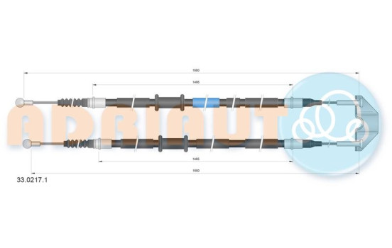 Dra vajer, parkeringsbroms