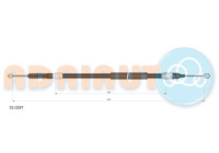 Dra vajer, parkeringsbroms