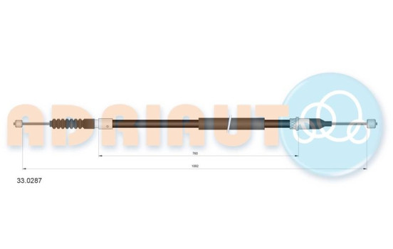 Dra vajer, parkeringsbroms