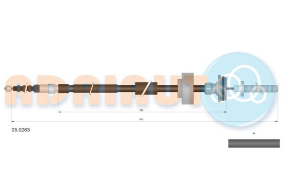 Dra vajer, parkeringsbroms