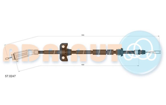 Dra vajer, parkeringsbroms