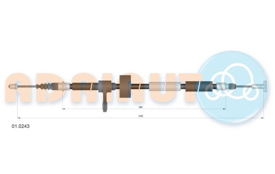 Dra vajer, parkeringsbroms