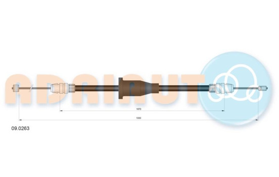 Dra vajer, parkeringsbroms