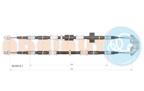 Dra vajer, parkeringsbroms